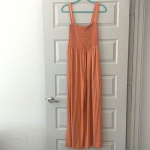 No Comment Jumper/Pantsuit, Orange Cream, Large